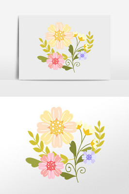 花卉插畫
