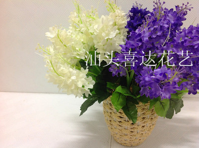 【汕頭批發仿真花 2013新款上市廠家直銷 5叉5頭風信子】價格,廠家,圖片,人造仿真植物,郭少華-